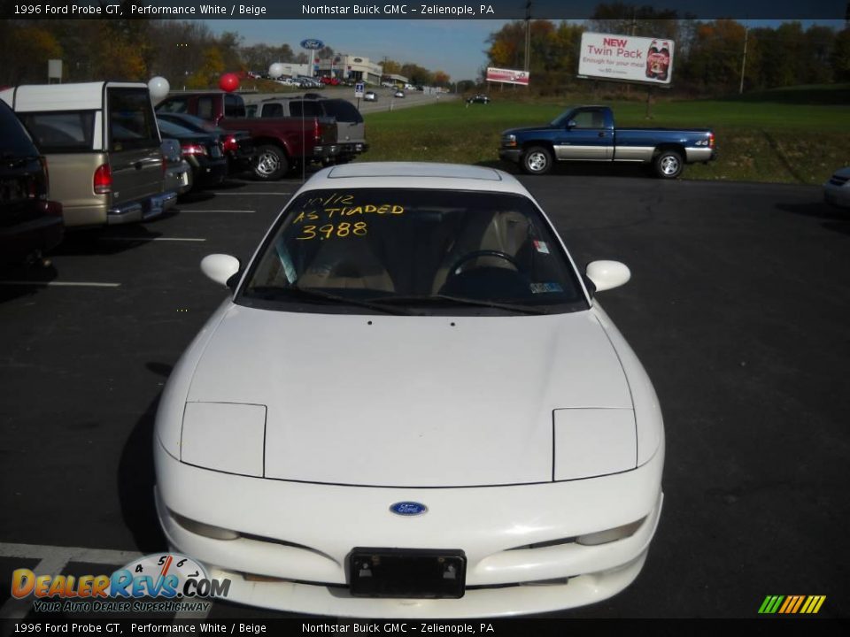 1996 Ford Probe GT Performance White / Beige Photo #12