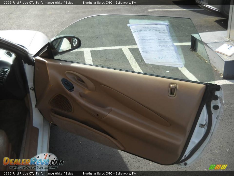 1996 Ford Probe GT Performance White / Beige Photo #15