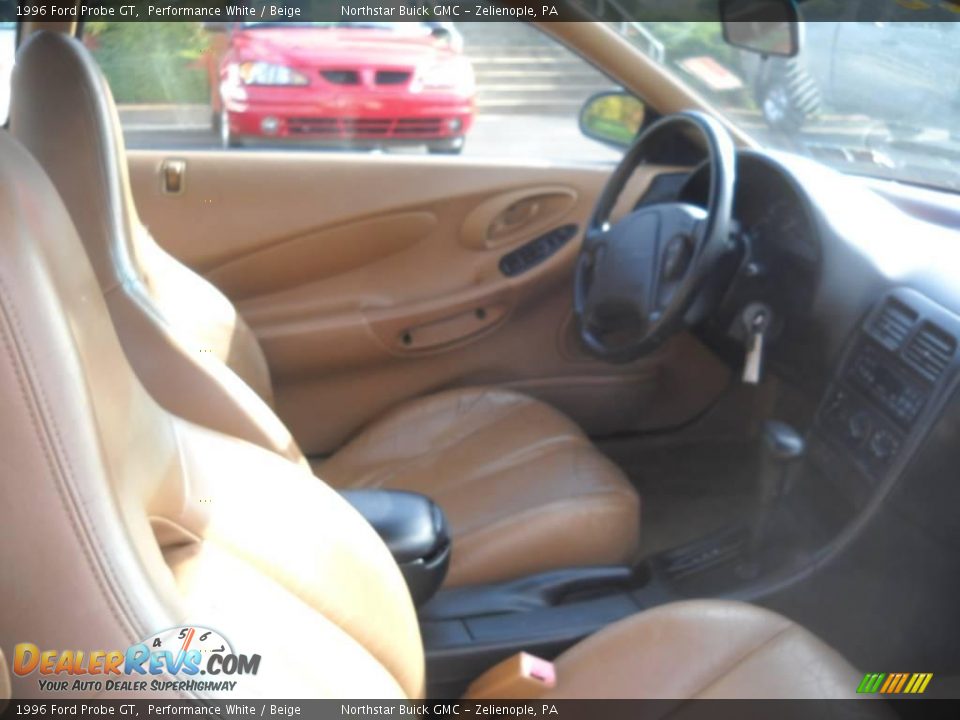 1996 Ford Probe GT Performance White / Beige Photo #16