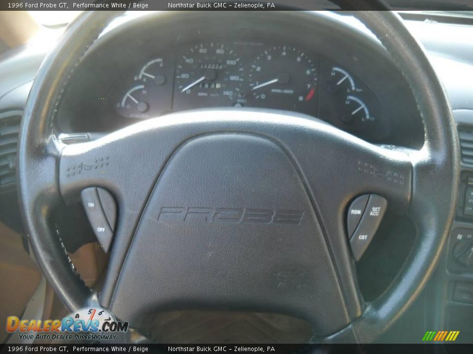1996 Ford Probe GT Performance White / Beige Photo #19