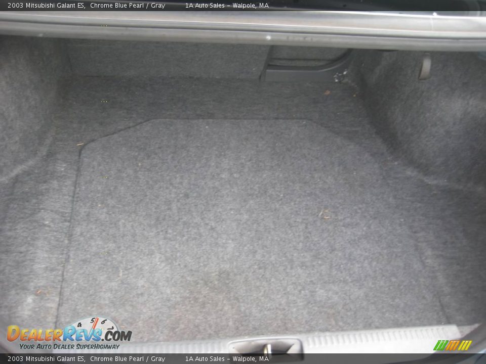 2003 Mitsubishi Galant ES Chrome Blue Pearl / Gray Photo #19