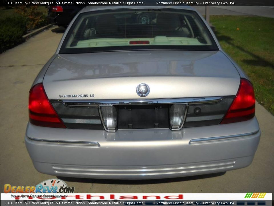 2010 Mercury Grand Marquis LS Ultimate Edition Smokestone Metallic / Light Camel Photo #3