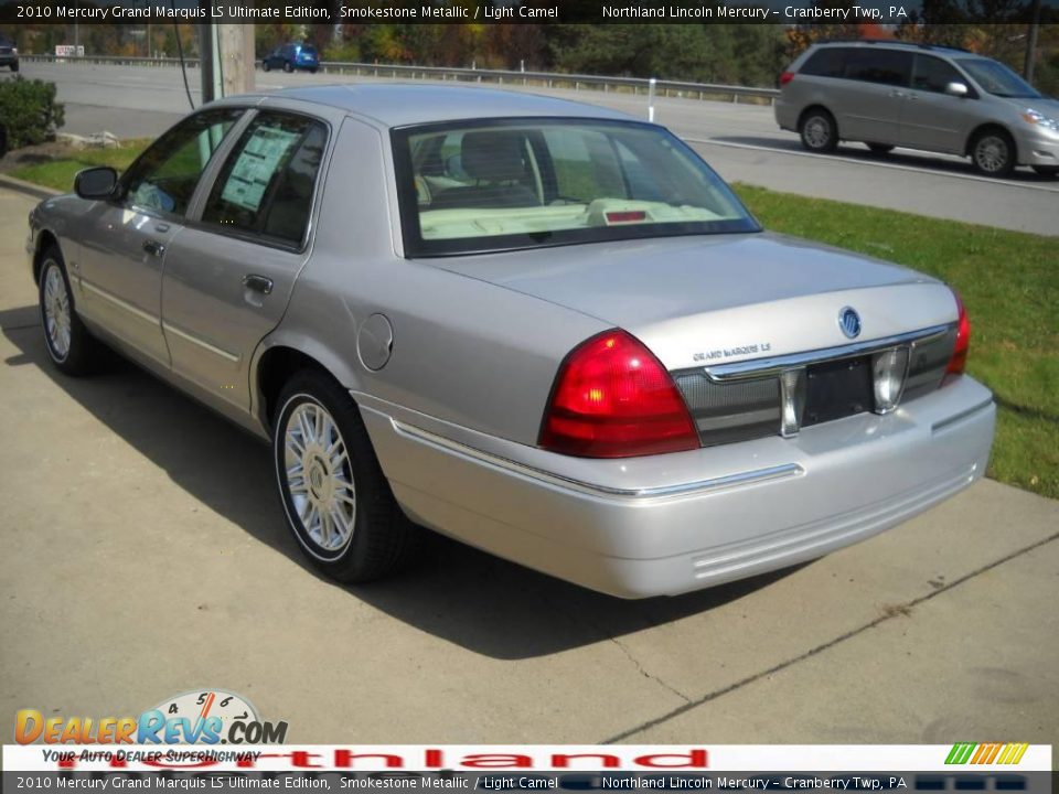 2010 Mercury Grand Marquis LS Ultimate Edition Smokestone Metallic / Light Camel Photo #4