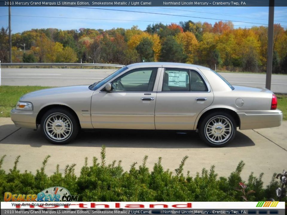 2010 Mercury Grand Marquis LS Ultimate Edition Smokestone Metallic / Light Camel Photo #5