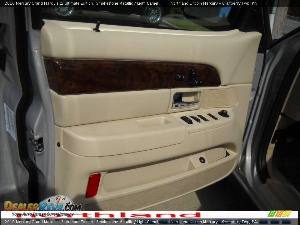 2010 Mercury Grand Marquis LS Ultimate Edition Smokestone Metallic / Light Camel Photo #6