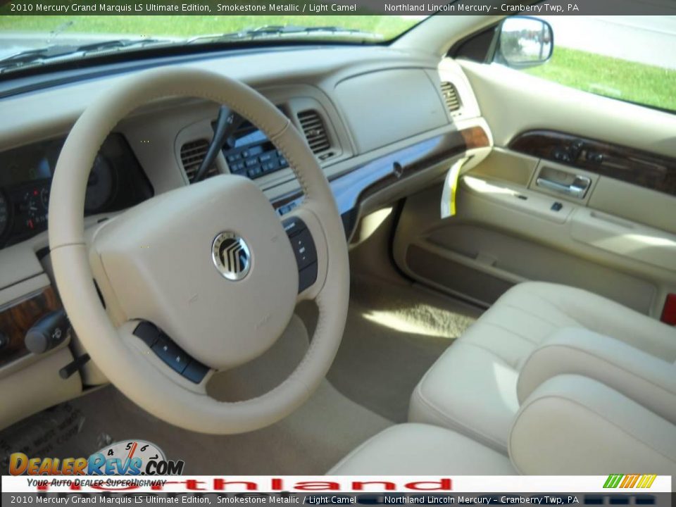 2010 Mercury Grand Marquis LS Ultimate Edition Smokestone Metallic / Light Camel Photo #7