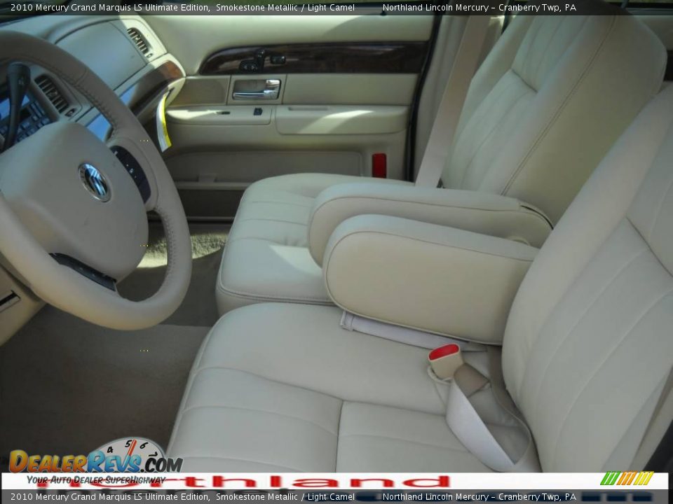 2010 Mercury Grand Marquis LS Ultimate Edition Smokestone Metallic / Light Camel Photo #8