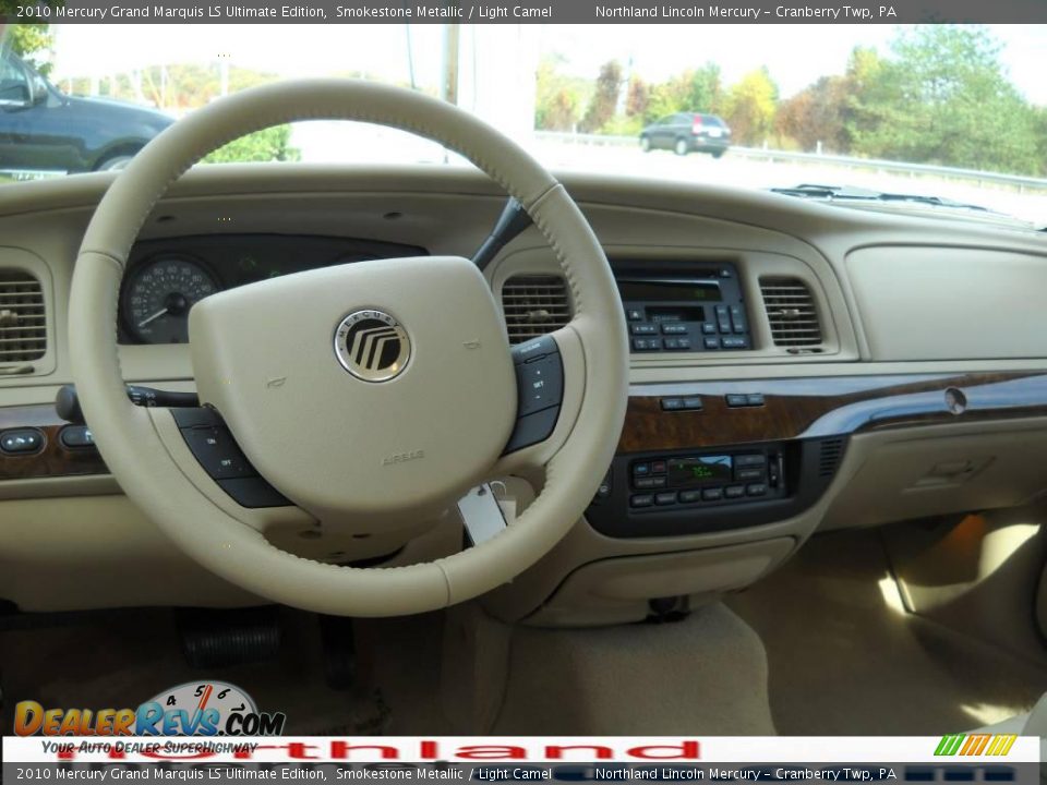 2010 Mercury Grand Marquis LS Ultimate Edition Smokestone Metallic / Light Camel Photo #11