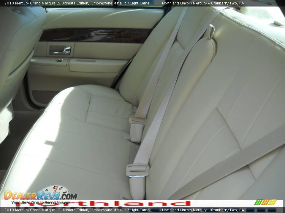 2010 Mercury Grand Marquis LS Ultimate Edition Smokestone Metallic / Light Camel Photo #12