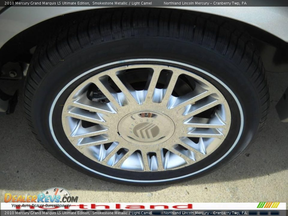 2010 Mercury Grand Marquis LS Ultimate Edition Smokestone Metallic / Light Camel Photo #13