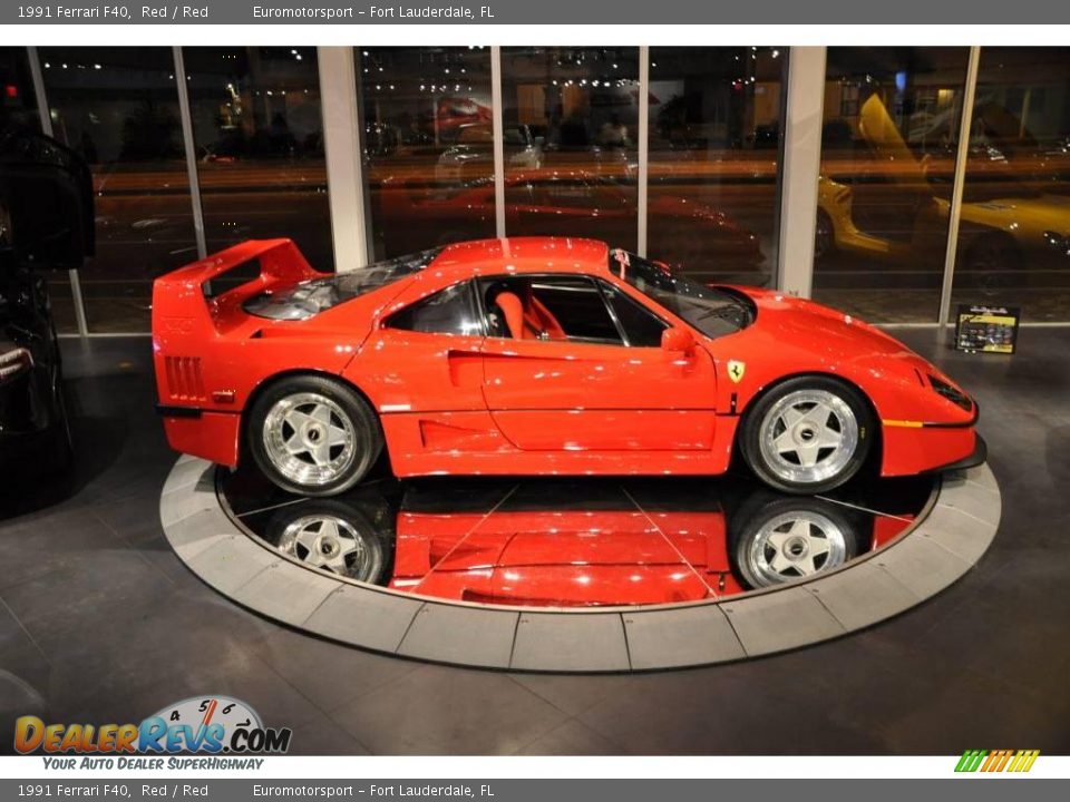 1991 Ferrari F40 Red / Red Photo #20