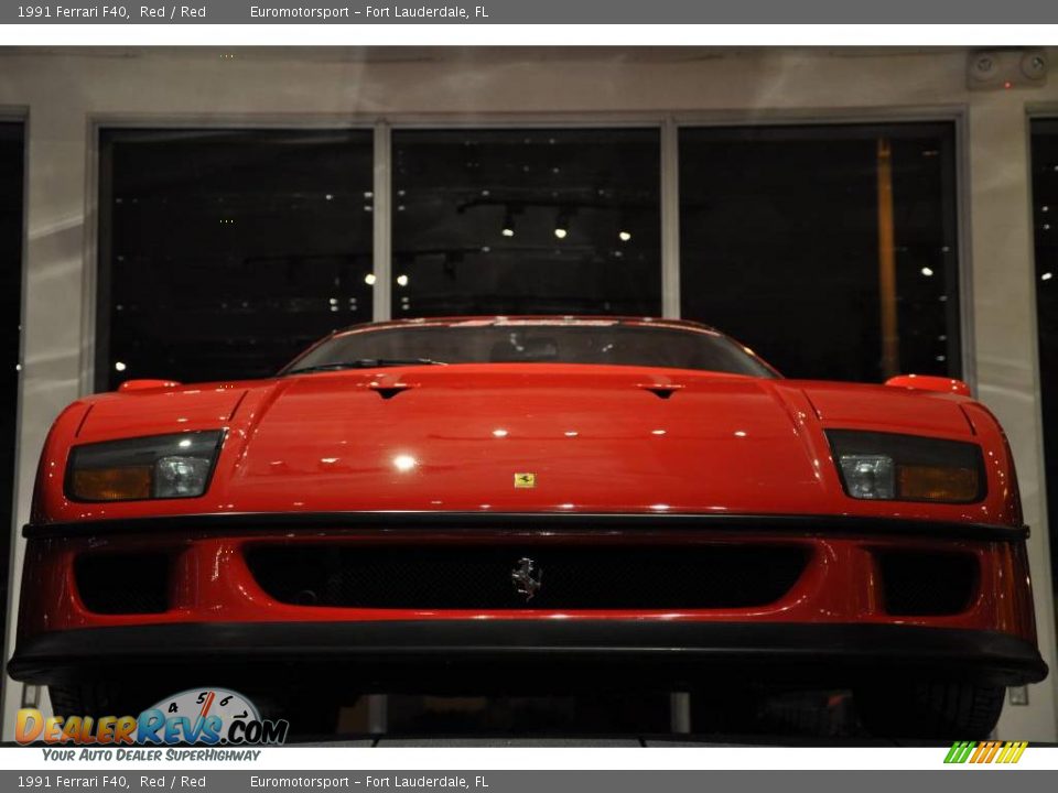 1991 Ferrari F40 Red / Red Photo #24