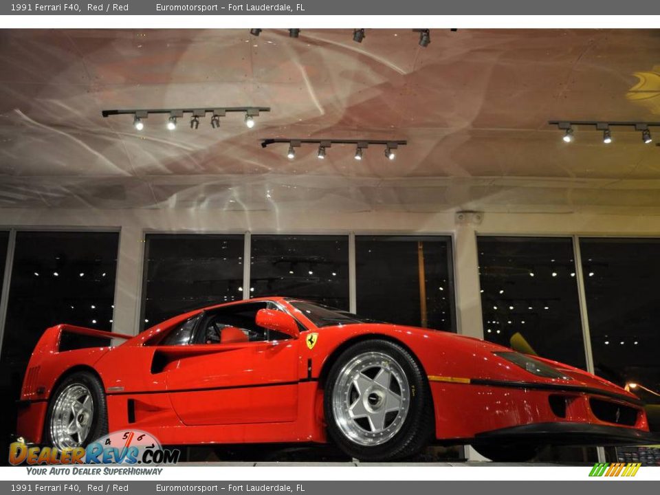 1991 Ferrari F40 Red / Red Photo #27