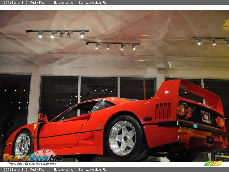 1991 Ferrari F40 Red / Red Photo #28