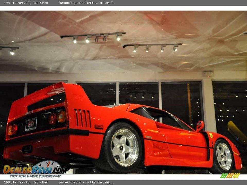 1991 Ferrari F40 Red / Red Photo #30