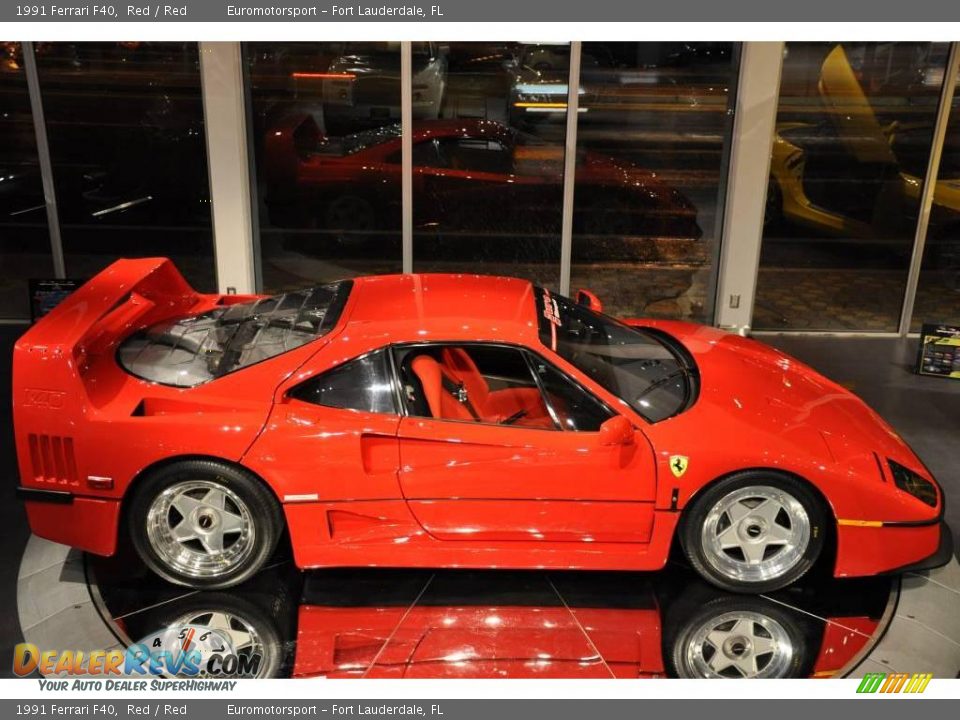 1991 Ferrari F40 Red / Red Photo #31