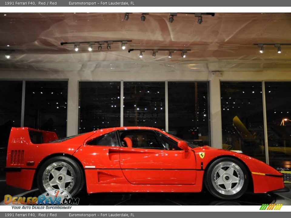 1991 Ferrari F40 Red / Red Photo #33
