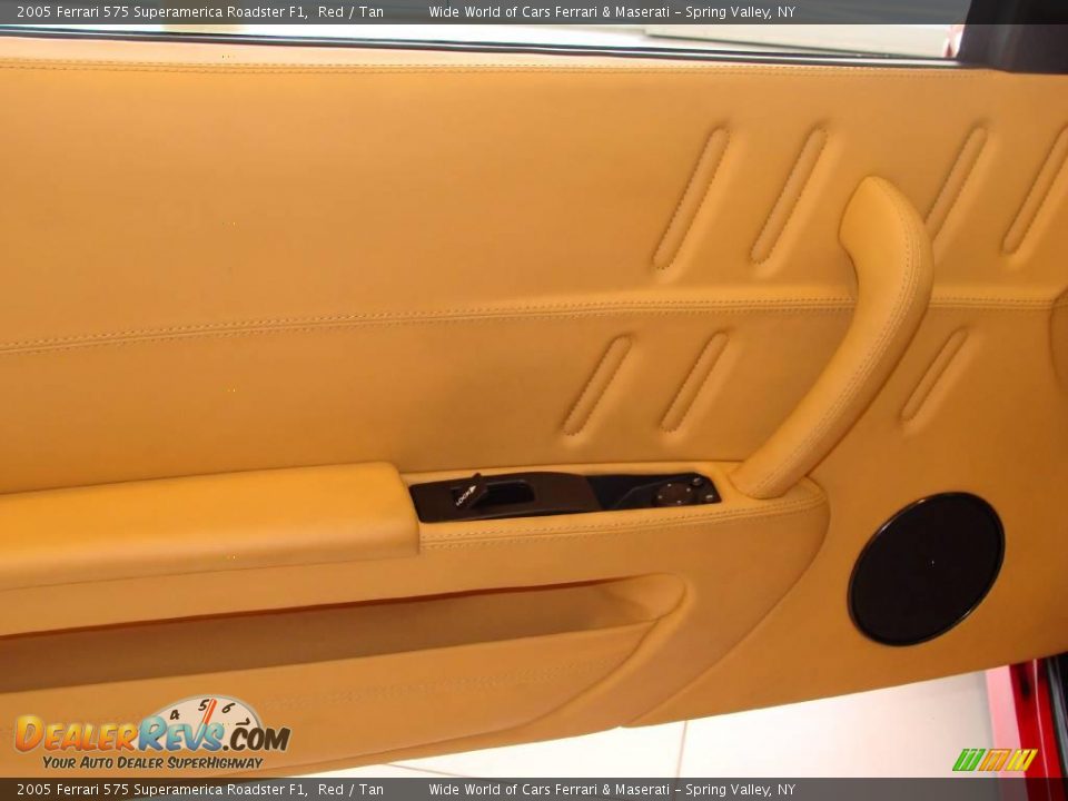 2005 Ferrari 575 Superamerica Roadster F1 Red / Tan Photo #8
