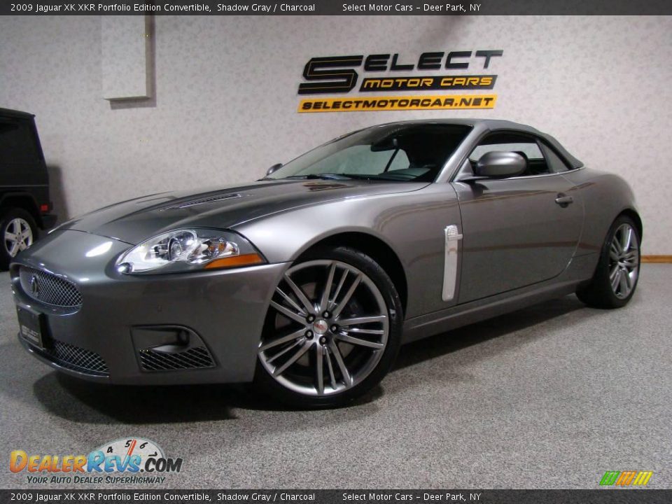 2009 Jaguar XK XKR Portfolio Edition Convertible Shadow Gray / Charcoal Photo #1