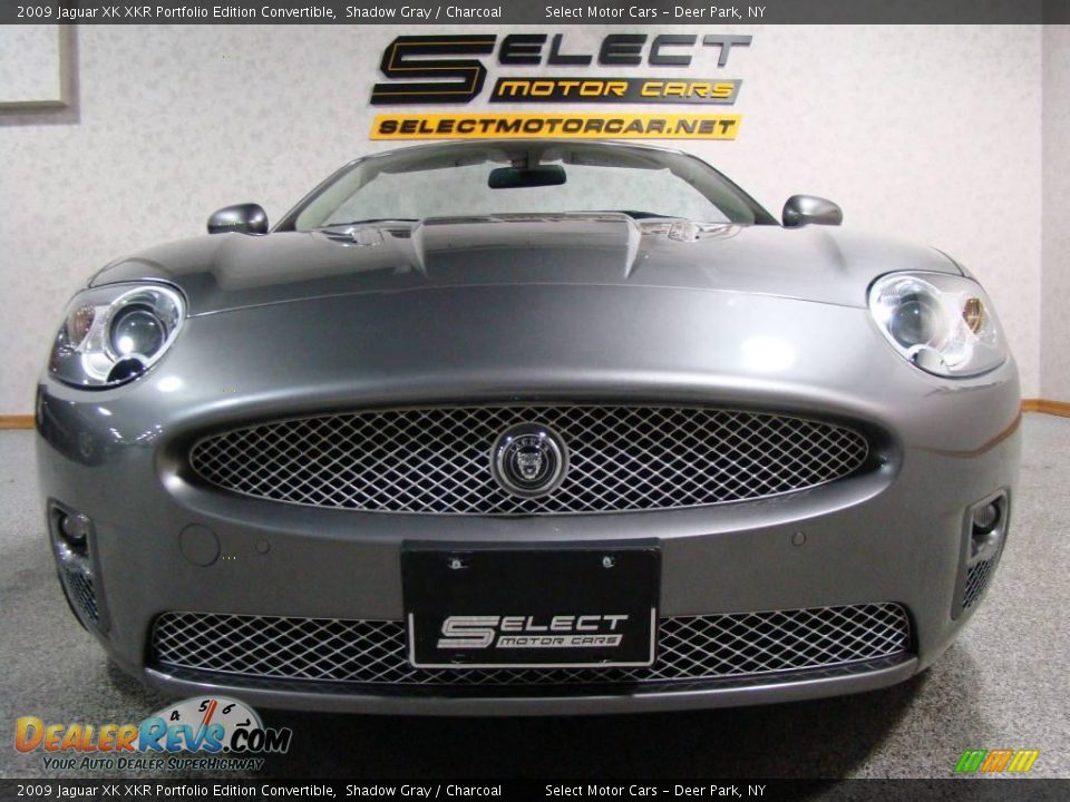 2009 Jaguar XK XKR Portfolio Edition Convertible Shadow Gray / Charcoal Photo #2