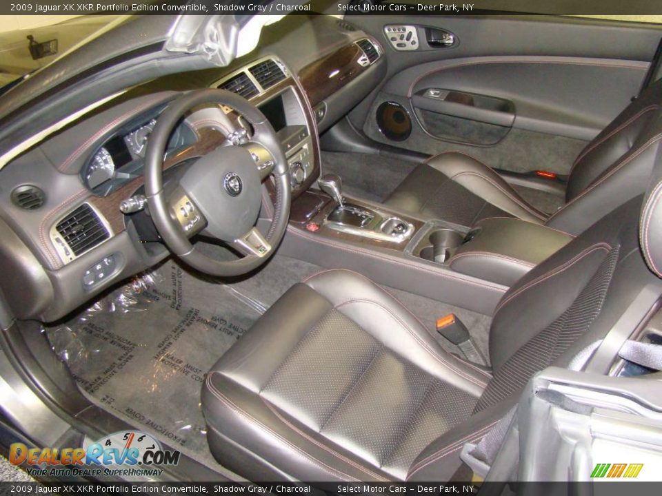 2009 Jaguar XK XKR Portfolio Edition Convertible Shadow Gray / Charcoal Photo #9