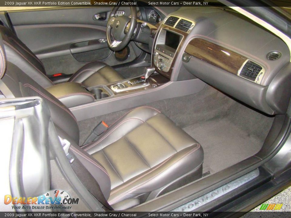 2009 Jaguar XK XKR Portfolio Edition Convertible Shadow Gray / Charcoal Photo #12