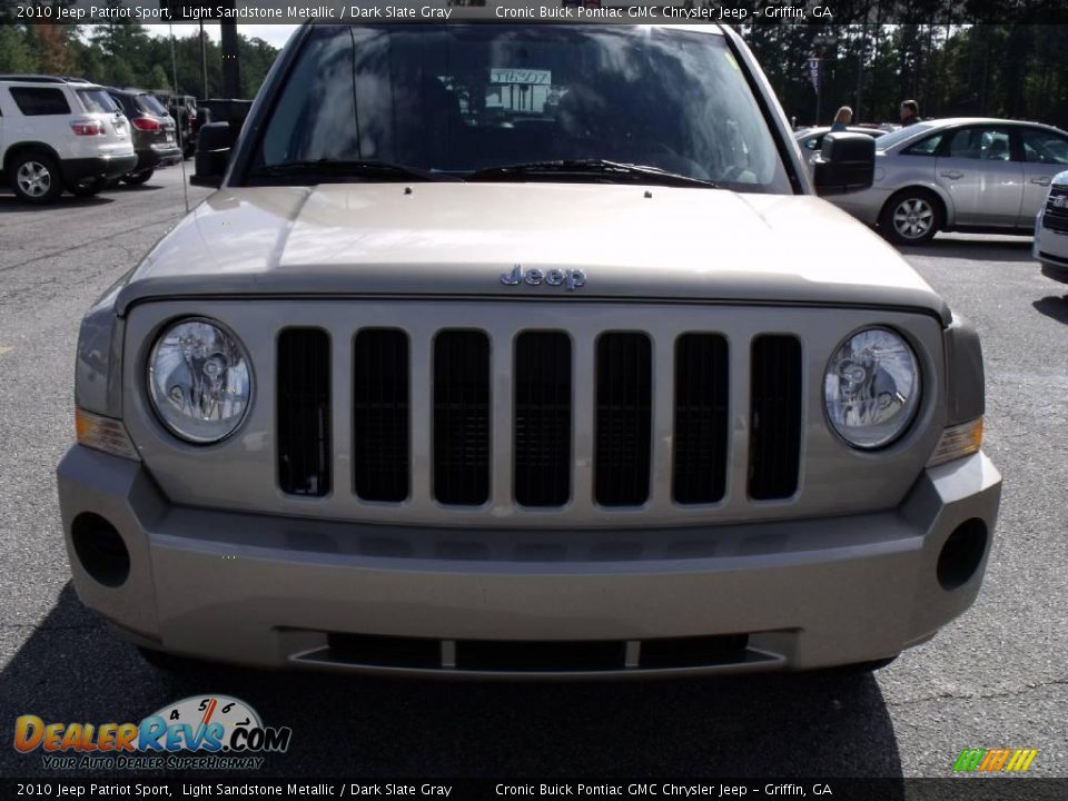 2010 Jeep Patriot Sport Light Sandstone Metallic / Dark Slate Gray Photo #3