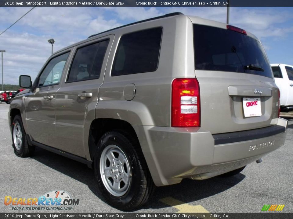 2010 Jeep Patriot Sport Light Sandstone Metallic / Dark Slate Gray Photo #6