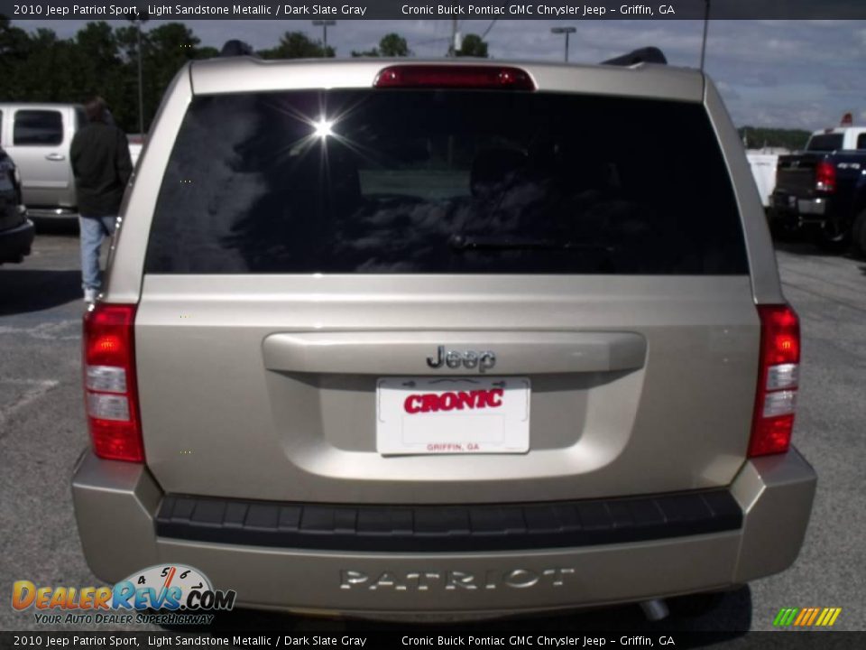 2010 Jeep Patriot Sport Light Sandstone Metallic / Dark Slate Gray Photo #7