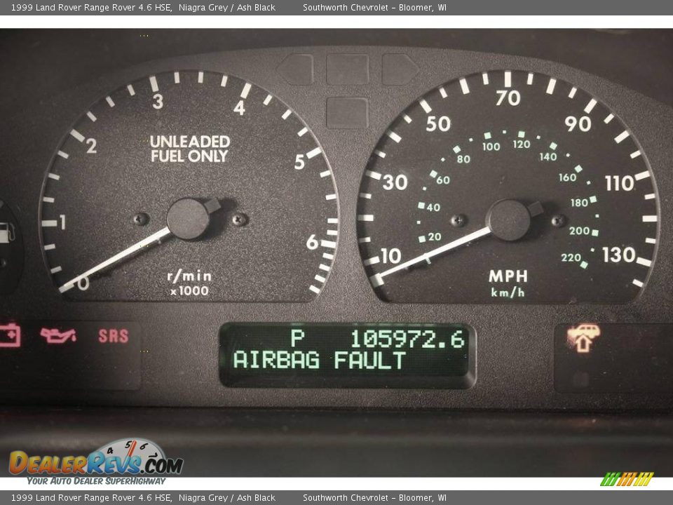 1999 Land Rover Range Rover 4.6 HSE Niagra Grey / Ash Black Photo #13