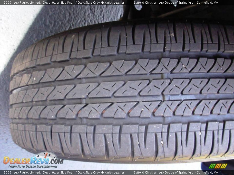 2009 Jeep Patriot Limited Deep Water Blue Pearl / Dark Slate Gray McKinley Leather Photo #14