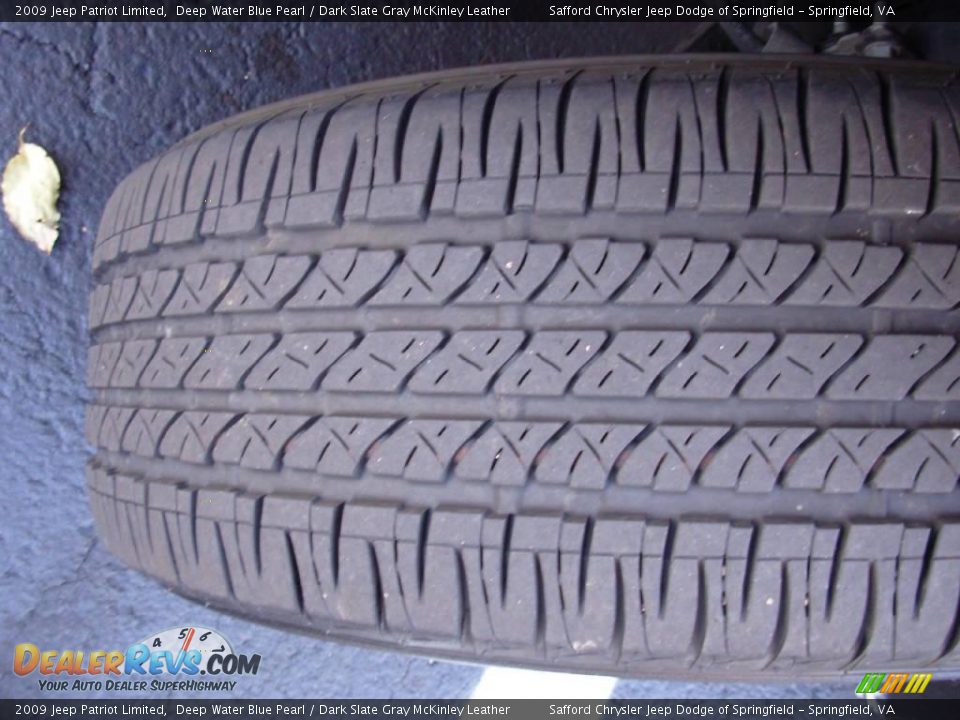 2009 Jeep Patriot Limited Deep Water Blue Pearl / Dark Slate Gray McKinley Leather Photo #15