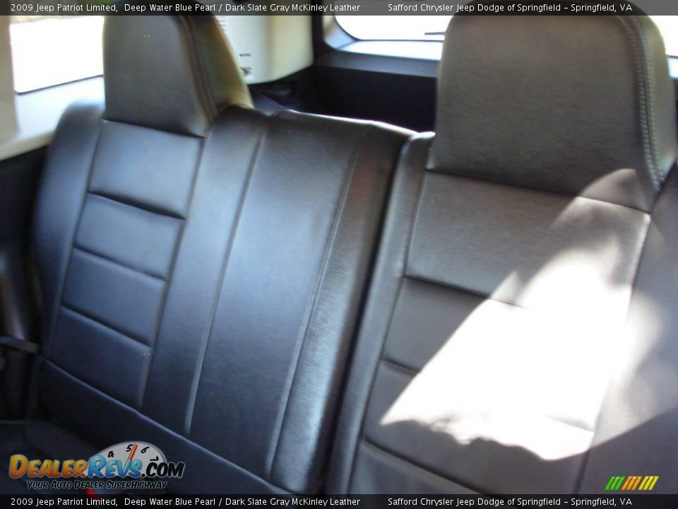 2009 Jeep Patriot Limited Deep Water Blue Pearl / Dark Slate Gray McKinley Leather Photo #21