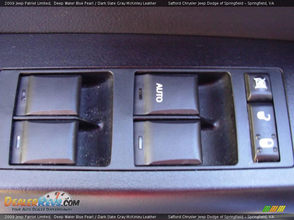 2009 Jeep Patriot Limited Deep Water Blue Pearl / Dark Slate Gray McKinley Leather Photo #22