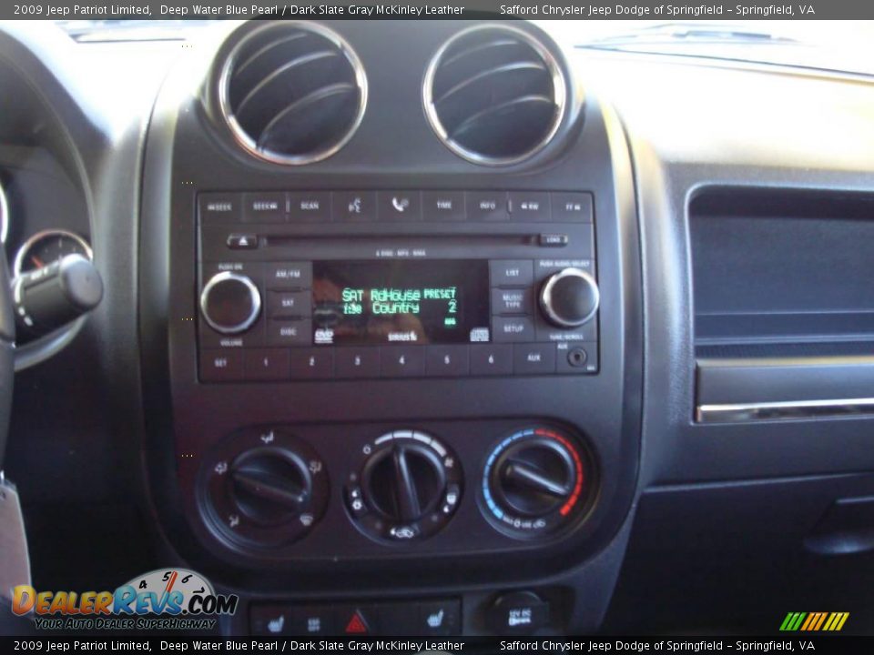 2009 Jeep Patriot Limited Deep Water Blue Pearl / Dark Slate Gray McKinley Leather Photo #23