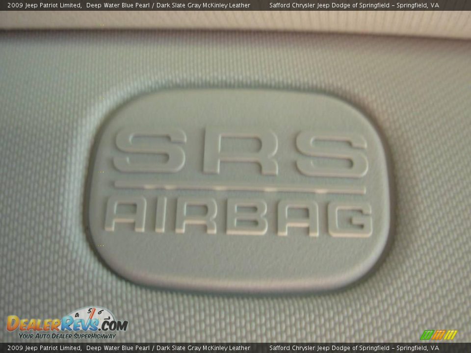 2009 Jeep Patriot Limited Deep Water Blue Pearl / Dark Slate Gray McKinley Leather Photo #24