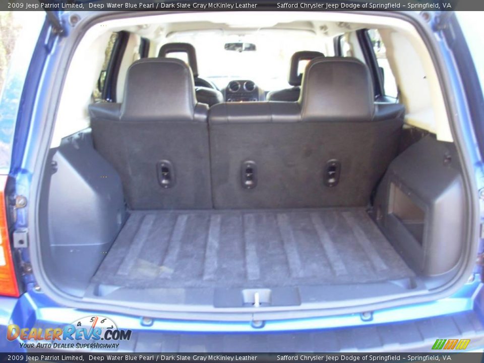 2009 Jeep Patriot Limited Deep Water Blue Pearl / Dark Slate Gray McKinley Leather Photo #25