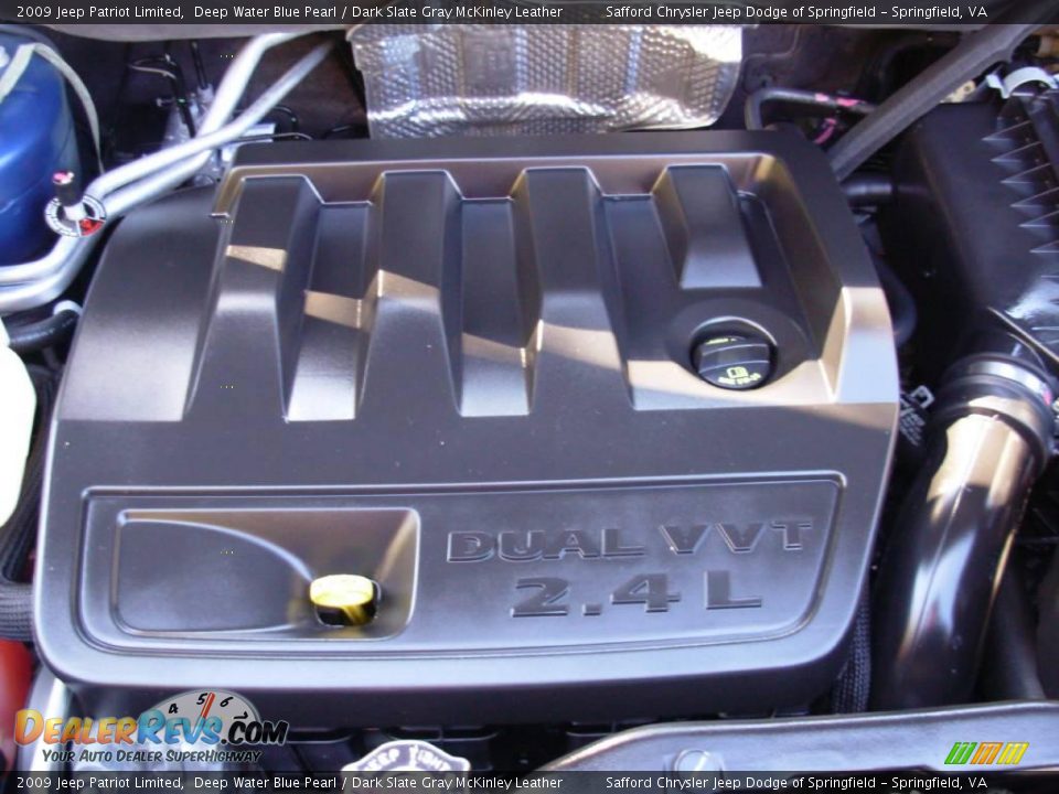 2009 Jeep Patriot Limited Deep Water Blue Pearl / Dark Slate Gray McKinley Leather Photo #28