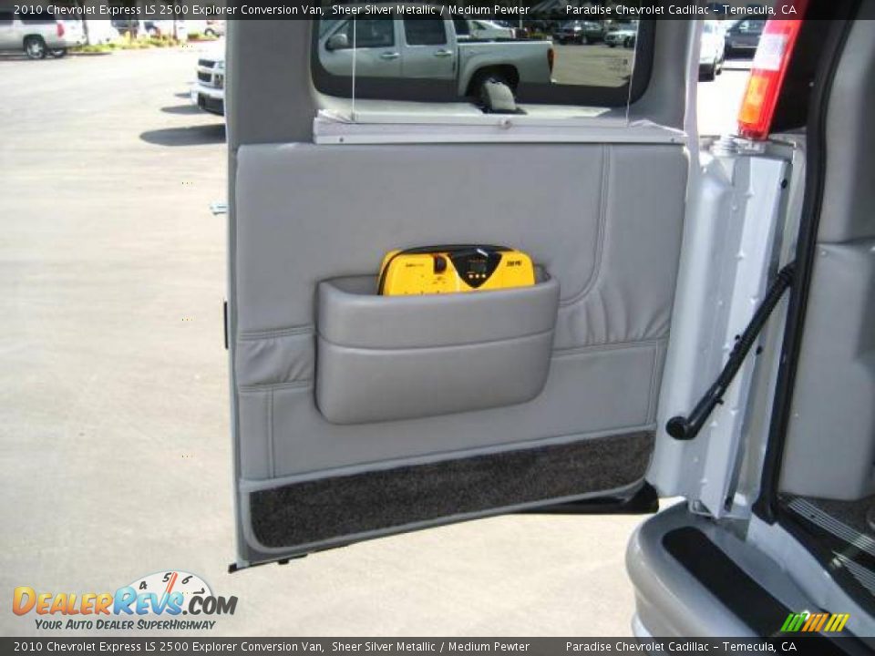 2010 Chevrolet Express LS 2500 Explorer Conversion Van Sheer Silver Metallic / Medium Pewter Photo #13