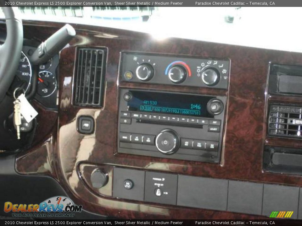 2010 Chevrolet Express LS 2500 Explorer Conversion Van Sheer Silver Metallic / Medium Pewter Photo #21