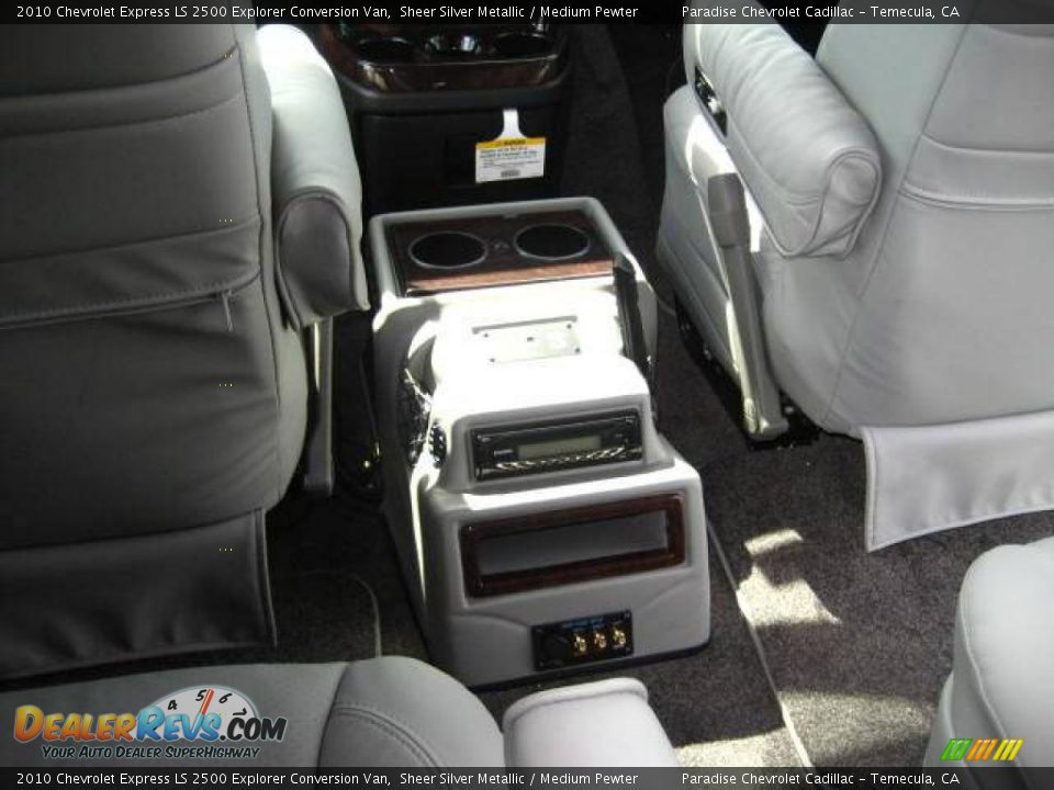 2010 Chevrolet Express LS 2500 Explorer Conversion Van Sheer Silver Metallic / Medium Pewter Photo #22