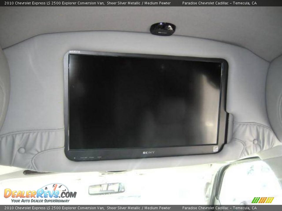 2010 Chevrolet Express LS 2500 Explorer Conversion Van Sheer Silver Metallic / Medium Pewter Photo #23