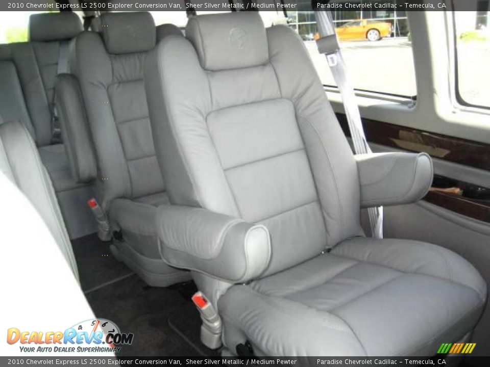 2010 Chevrolet Express LS 2500 Explorer Conversion Van Sheer Silver Metallic / Medium Pewter Photo #29