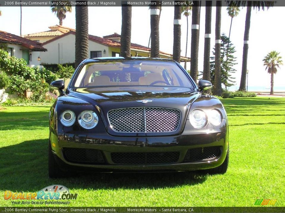 2006 Bentley Continental Flying Spur Diamond Black / Magnolia Photo #13