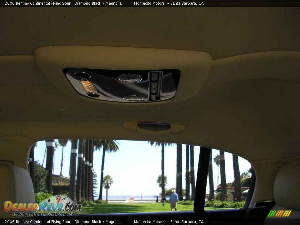 2006 Bentley Continental Flying Spur Diamond Black / Magnolia Photo #29