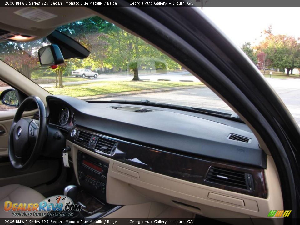 2006 BMW 3 Series 325i Sedan Monaco Blue Metallic / Beige Photo #5