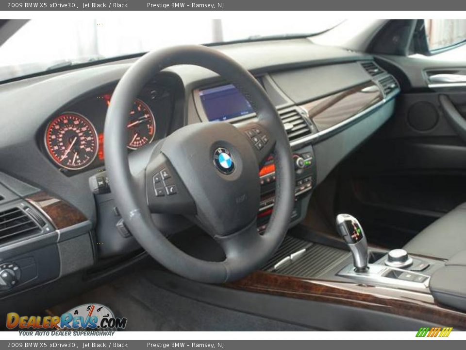 2009 BMW X5 xDrive30i Jet Black / Black Photo #3