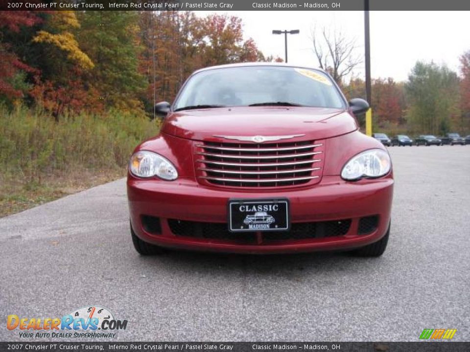 2007 Chrysler PT Cruiser Touring Inferno Red Crystal Pearl / Pastel Slate Gray Photo #2
