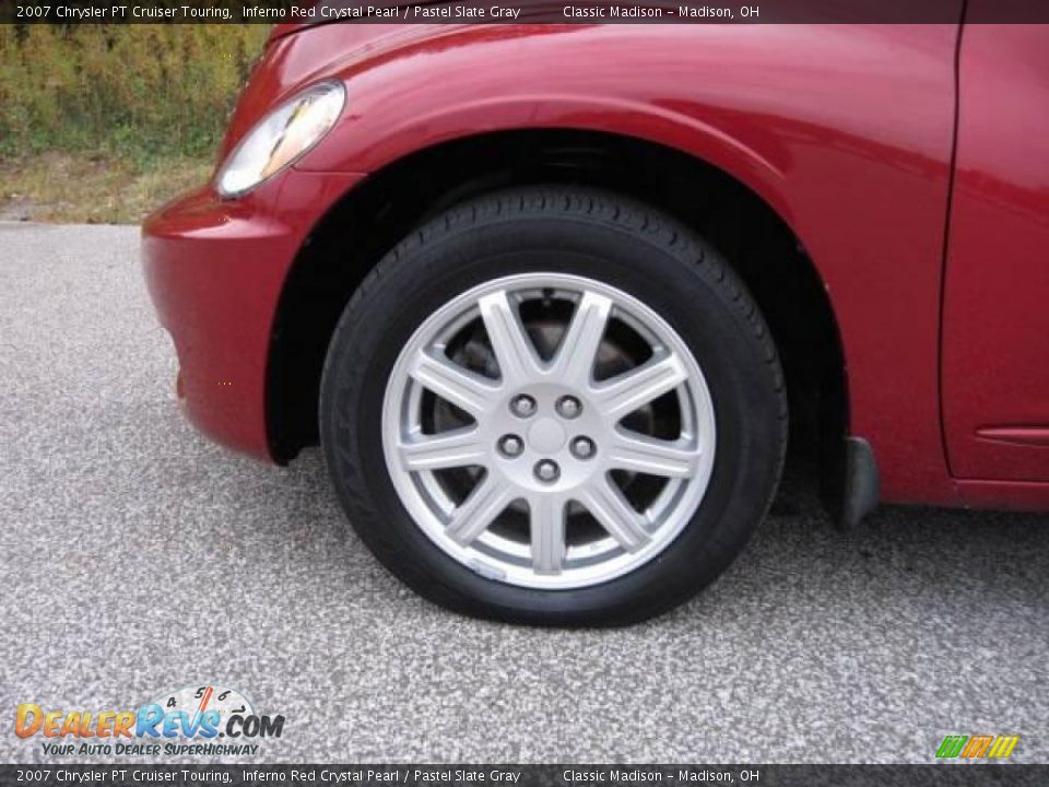 2007 Chrysler PT Cruiser Touring Inferno Red Crystal Pearl / Pastel Slate Gray Photo #6