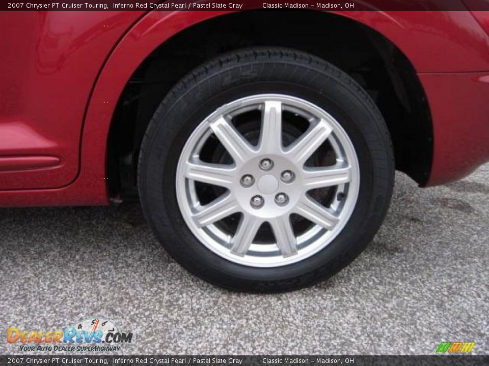 2007 Chrysler PT Cruiser Touring Inferno Red Crystal Pearl / Pastel Slate Gray Photo #7